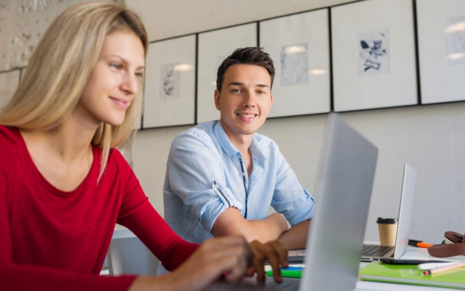 Teamarbeit bei der Strategieplanung